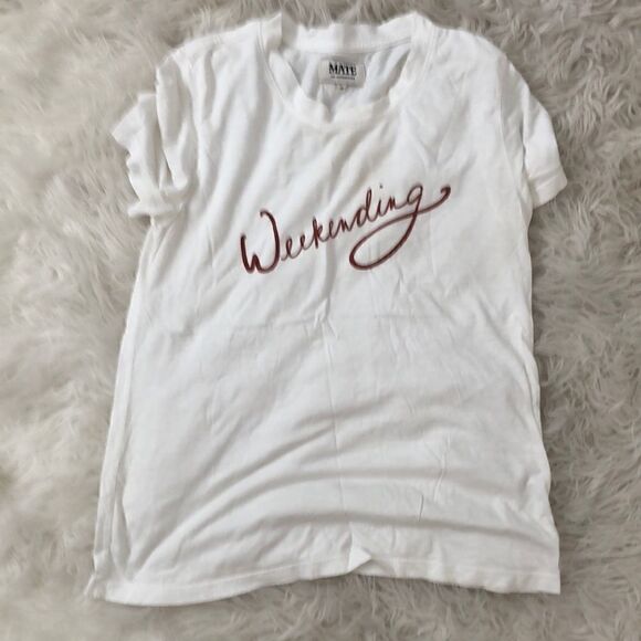 Weekending logo tee from Anthropologie - MATE -size XS - Picture 1 of 2